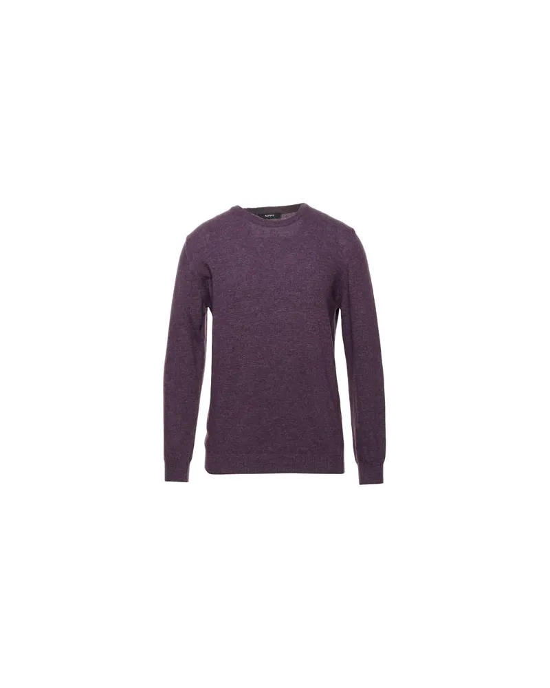 Alpha Studio STRICKWAREN - Pulloverauf YOOX.COM Dunkelviolett