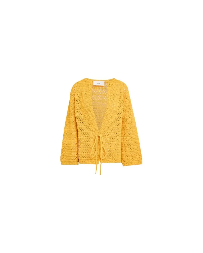 SOLOTRE STRICKWAREN - Strickjackenauf YOOX.COM Mandarine