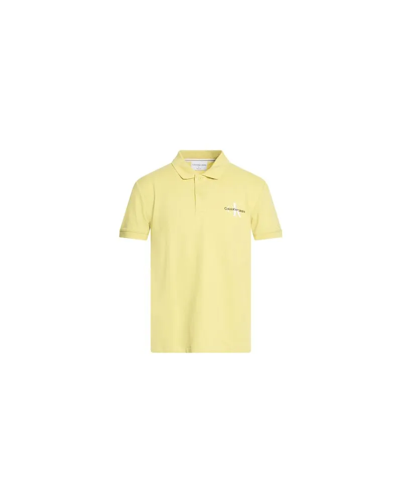 Calvin Klein TOPS - Poloshirtsauf YOOX.COM Limettengrün