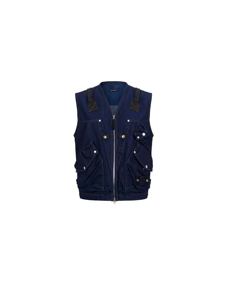 Stone Island JACKEN & MÄNTEL - Jeansjacken/Mäntelauf YOOX.COM Blau
