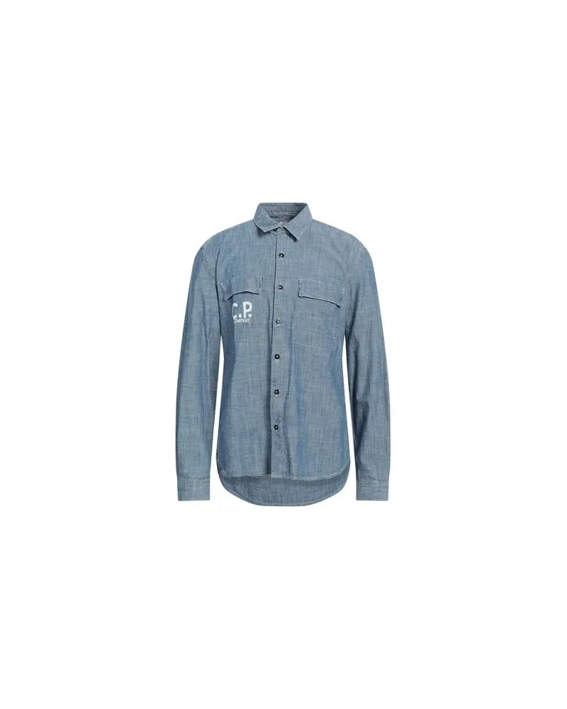 C.P. Company TOPS - Hemdenauf YOOX.COM Blau