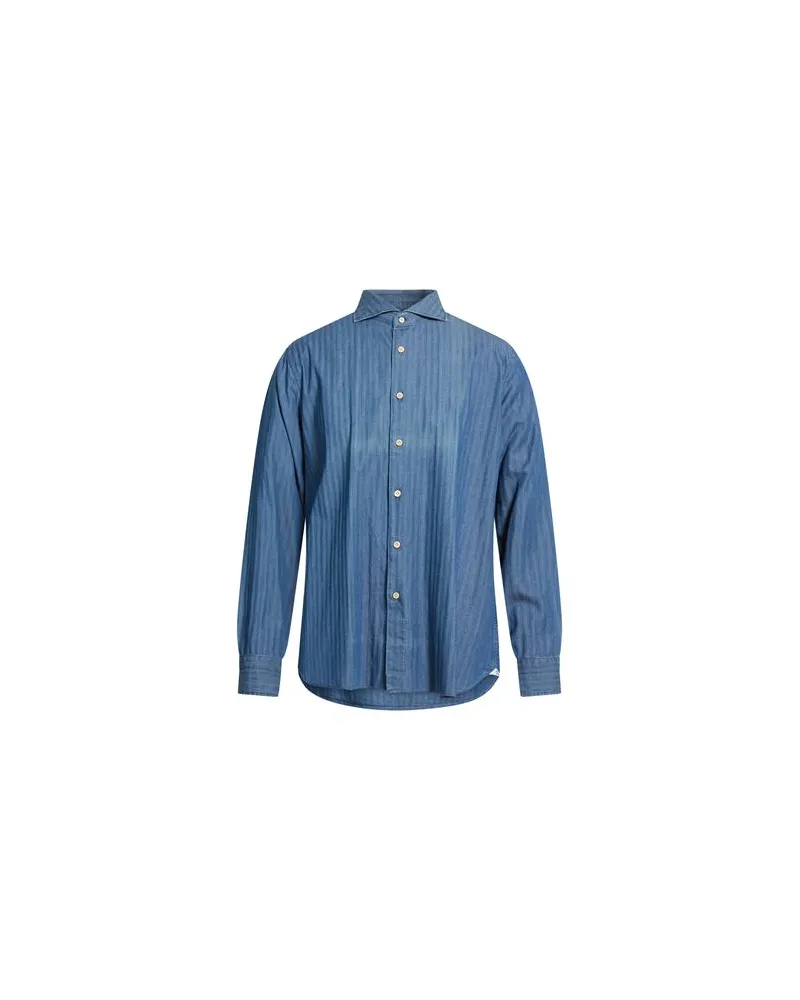 Truzzi TOPS - Jeanshemdenauf YOOX.COM Blau