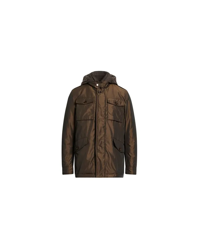 MOORER JACKEN & MÄNTEL - Pufferjacken & Daunenjackenauf YOOX.COM Dunkelbraun