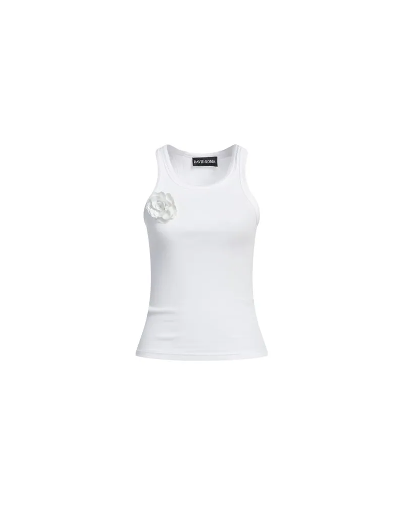 David Koma TOPS - Tank Topsauf YOOX.COM Weiß