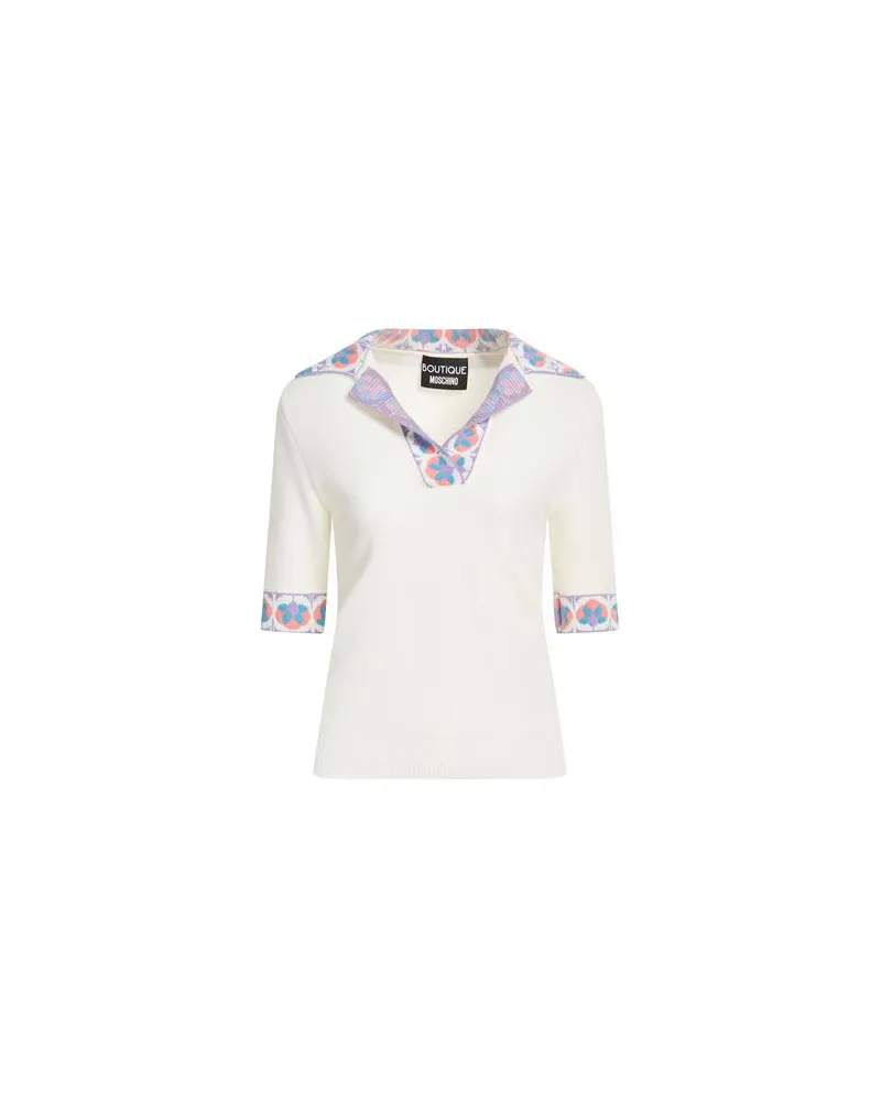 Moschino STRICKWAREN - Pulloverauf YOOX.COM Elfenbein