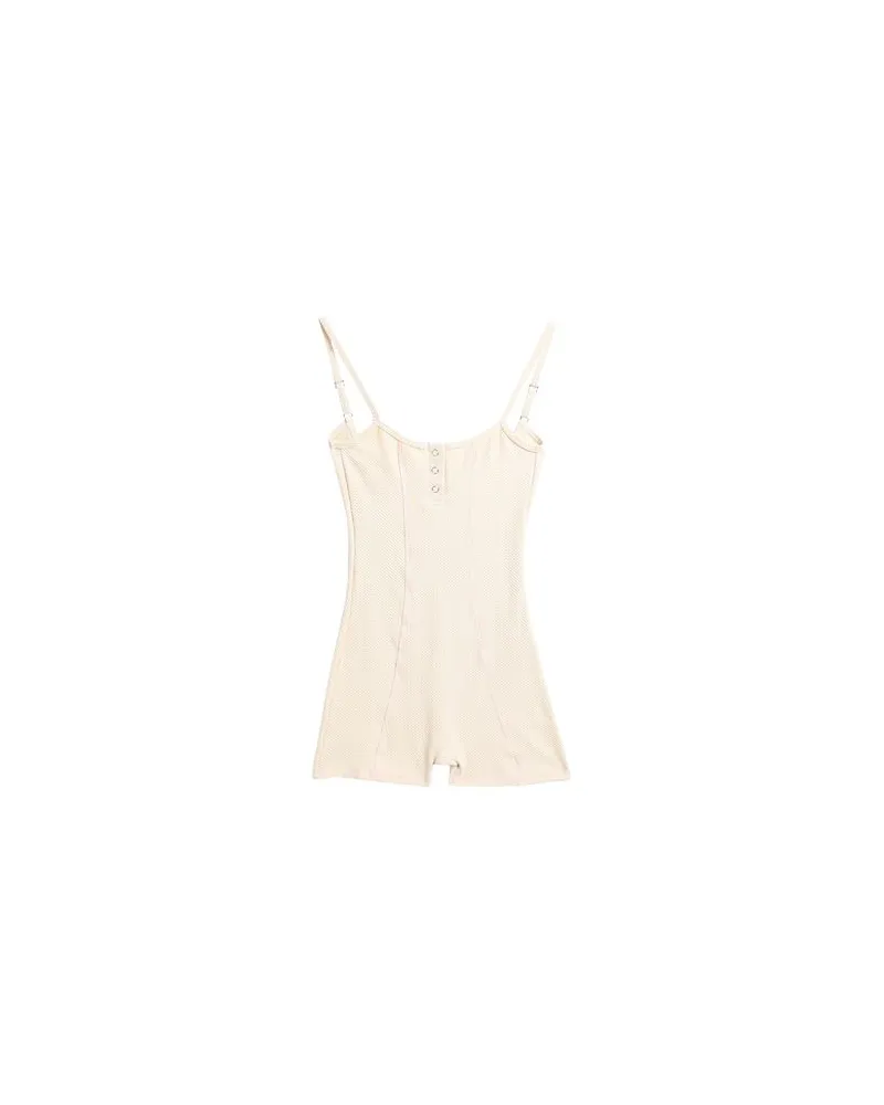 Frankies Bikinis gabriel thermal bodysuit  - OVERALLS - Playsuitsauf YOOX.COM Beige