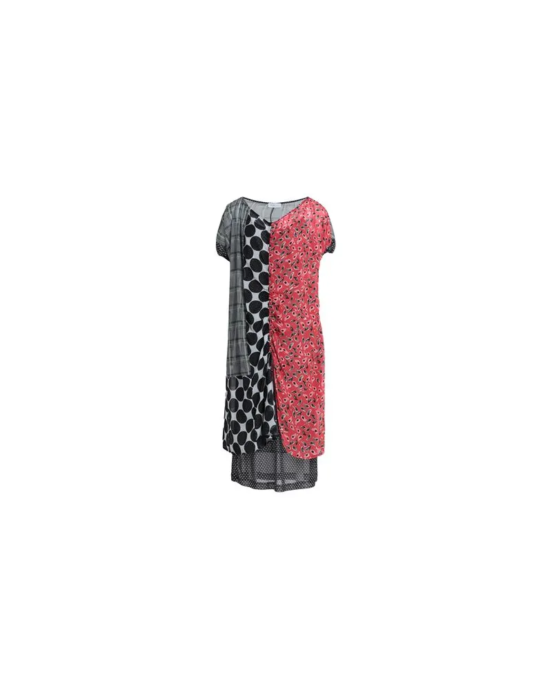 Pianura Studio KLEIDER - Midi-Kleiderauf YOOX.COM Tomatenrot