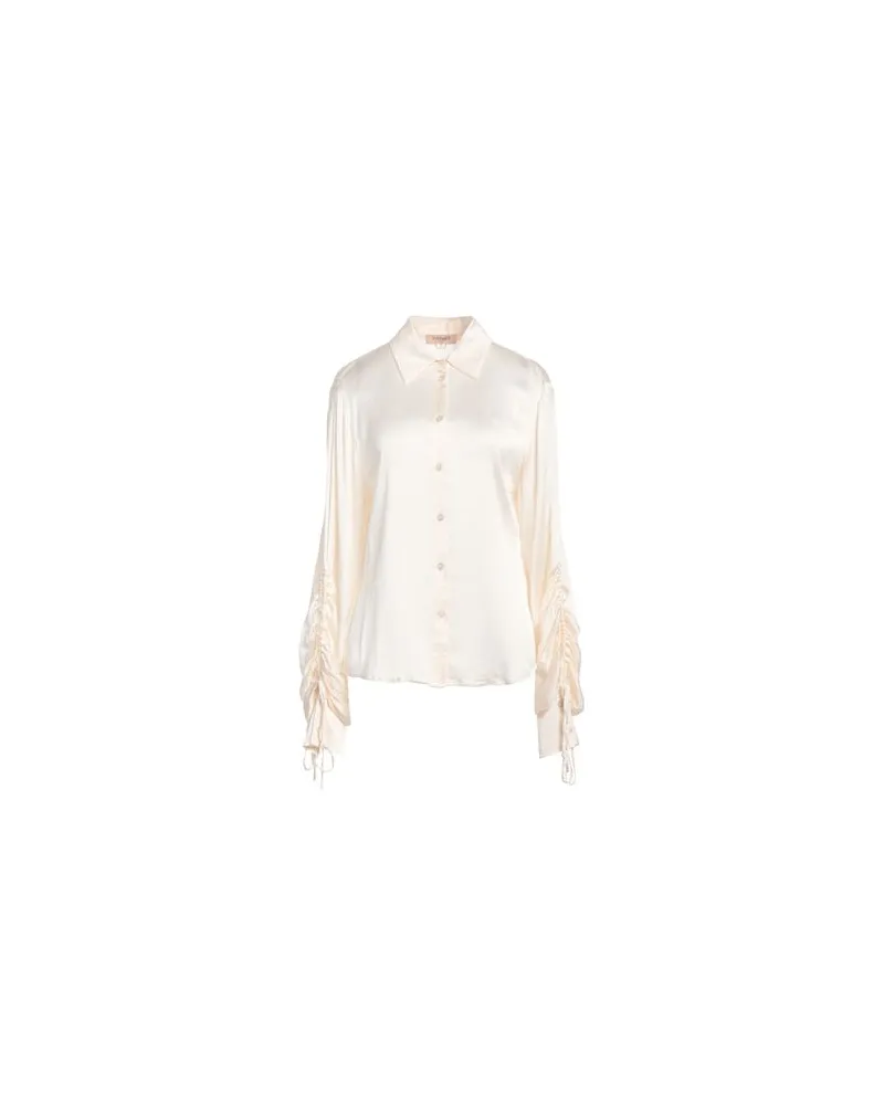 Twin-Set TOPS - Hemdenauf YOOX.COM Beige
