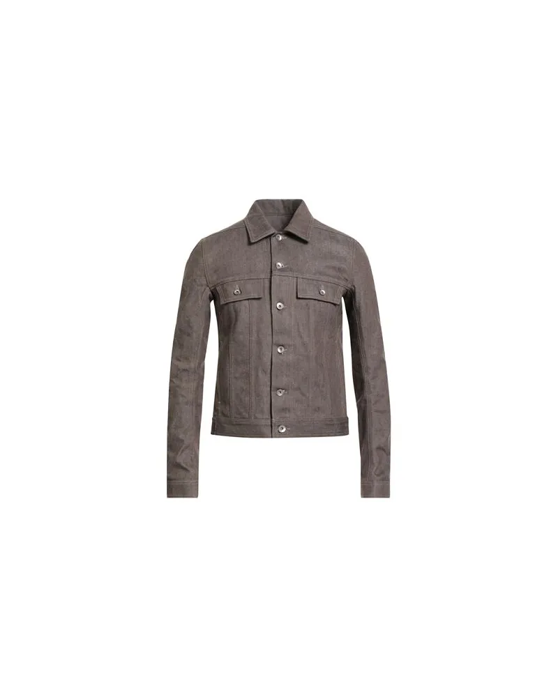 DRKSHDW by Rick Owens JACKEN & MÄNTEL - Jeansjacken/Mäntelauf YOOX.COM Khaki