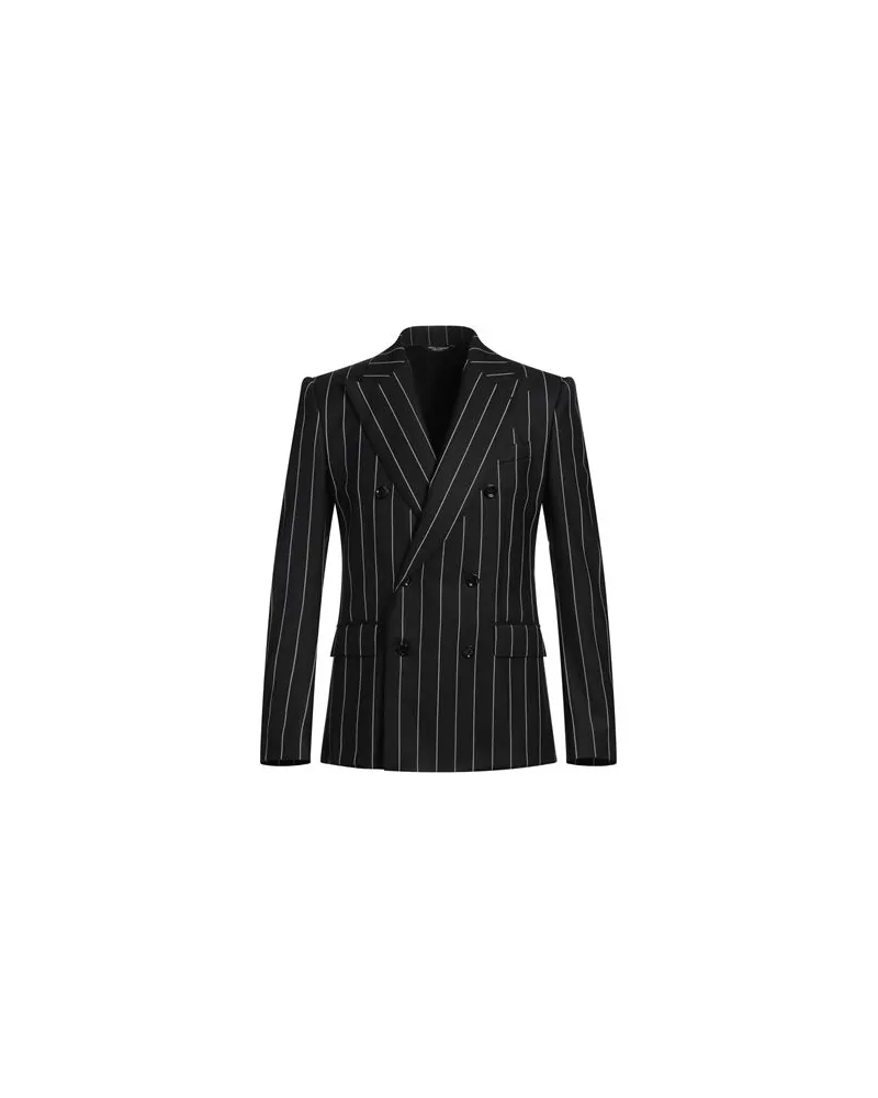 Dolce & Gabbana ANZÜGE und CO-ORDS - Blazersauf YOOX.COM Schwarz