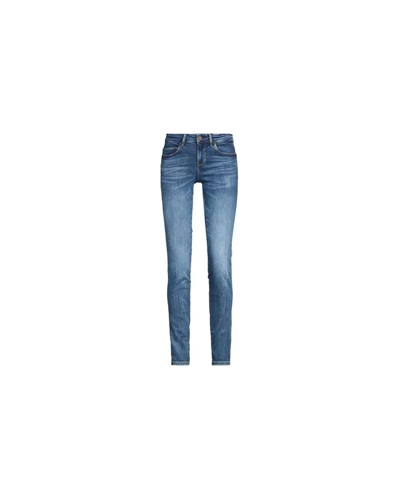 Guess HOSEN & RÖCKE - Jeanshosenauf YOOX.COM Blau