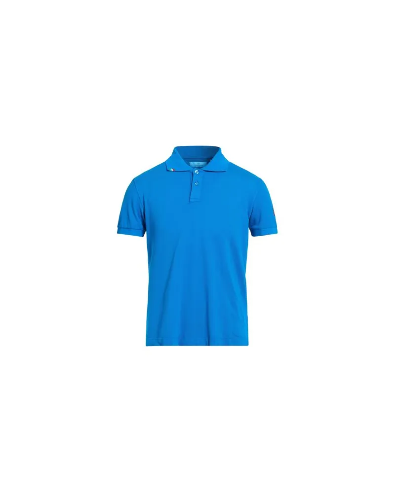 Cooperativa Pescatori Posillipo TOPS - Poloshirtsauf YOOX.COM Azurblau