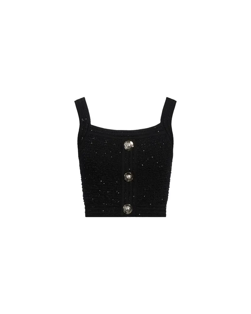 Balmain TOPS - Topsauf YOOX.COM Schwarz