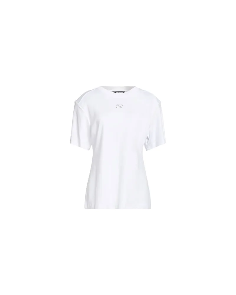 Karl Lagerfeld TOPS - T-shirtsauf YOOX.COM Weiß