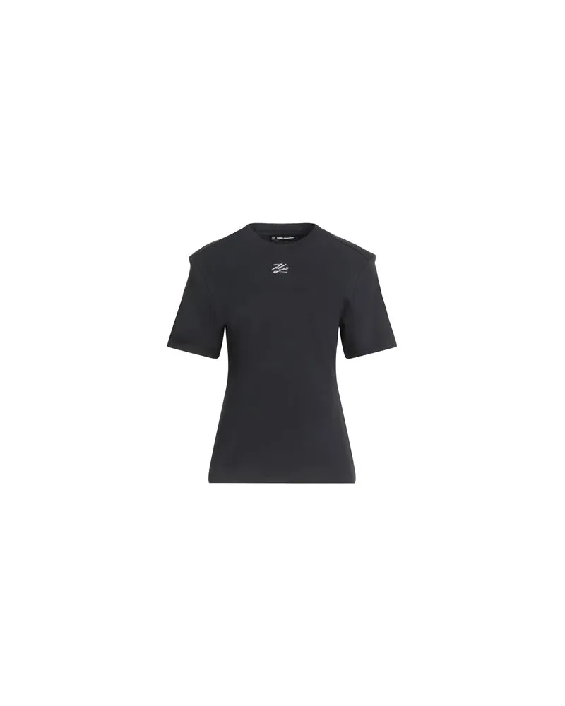 Karl Lagerfeld TOPS - T-shirtsauf YOOX.COM Schwarz