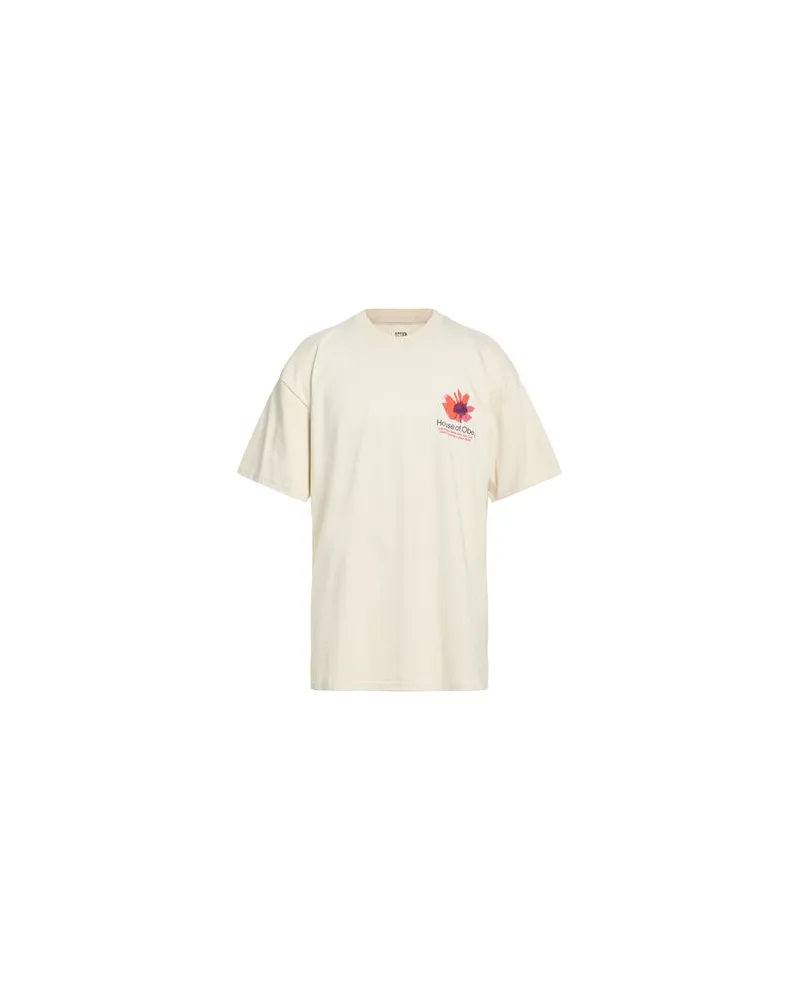 Obey TOPS - T-shirtsauf YOOX.COM Cremeweiß