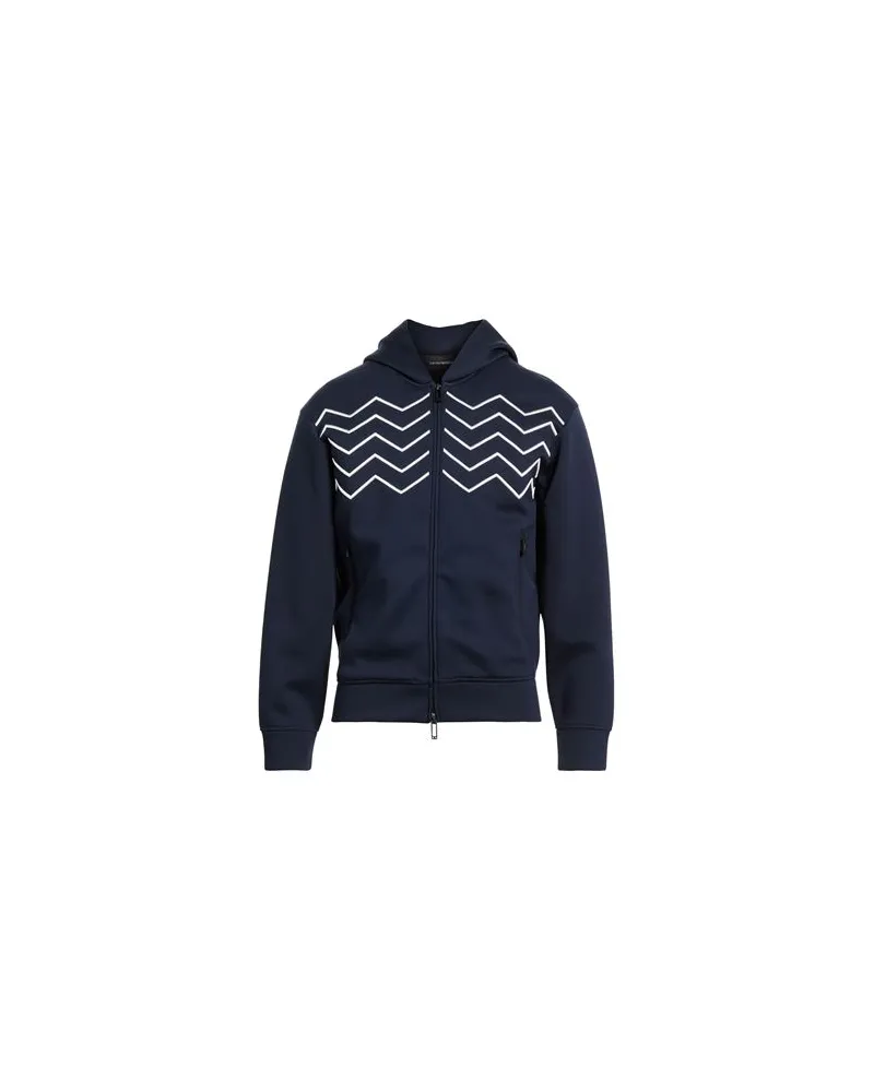 Emporio Armani TOPS - Sweatshirtsauf YOOX.COM Marineblau