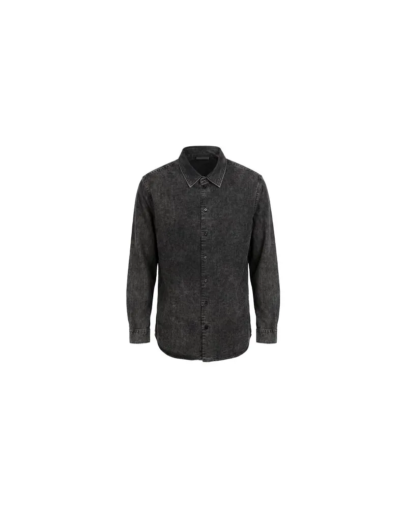 Emporio Armani TOPS - Jeanshemdenauf YOOX.COM Schwarz