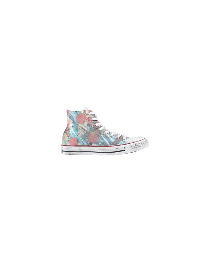 Converse CTAS CANVAS LTD HI DIRTY GREY SMOKE IN  - CTAS CANVAS LTD HI DIRTY GREY SMOKE IN - SCHUHE - Sneakersauf YOOX.COM Himmelblau