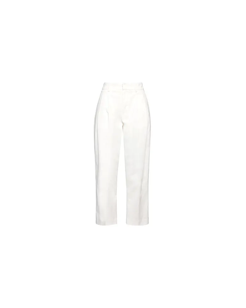Dondup HOSEN & RÖCKE - Hosenauf YOOX.COM Weiß
