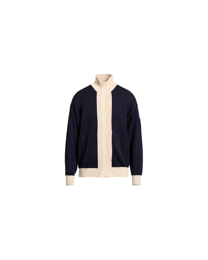 La Martina STRICKWAREN - Strickjackenauf YOOX.COM Marineblau