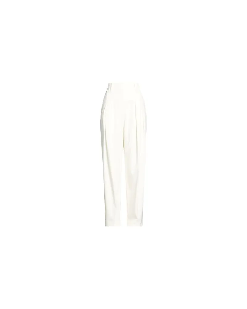 Victoria Beckham HOSEN & RÖCKE - Hosenauf YOOX.COM Elfenbein