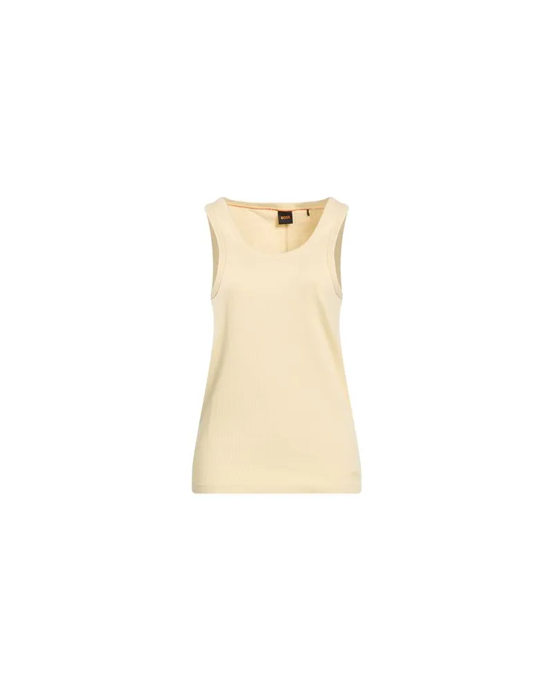 HUGO BOSS TOPS - Tank Topsauf YOOX.COM Pastellgelb