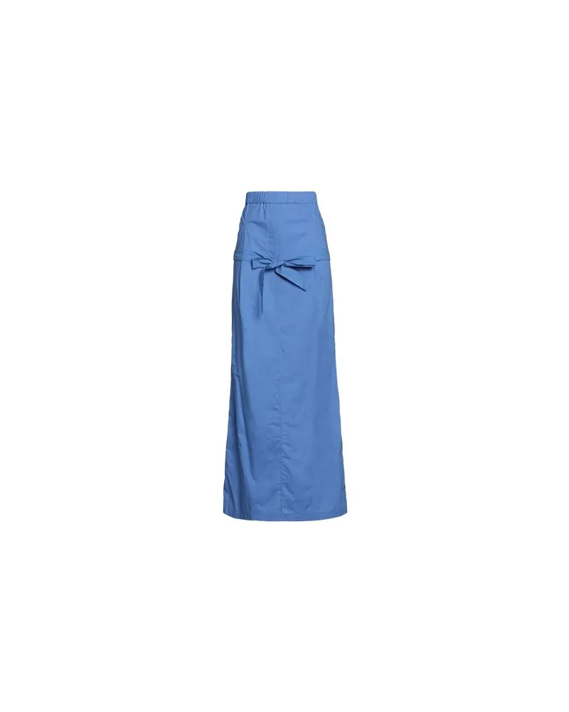Jucca HOSEN & RÖCKE - Maxi-Röckeauf YOOX.COM Blau