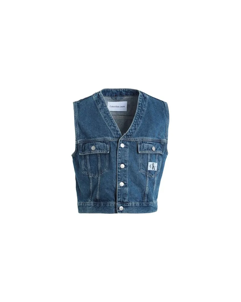 Calvin Klein JACKEN & MÄNTEL - Jeansjacken/Mäntelauf YOOX.COM Blau
