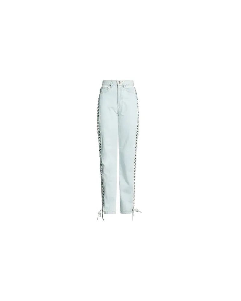 ROTATE Birger Christensen HOSEN & RÖCKE - Jeanshosenauf YOOX.COM Blau