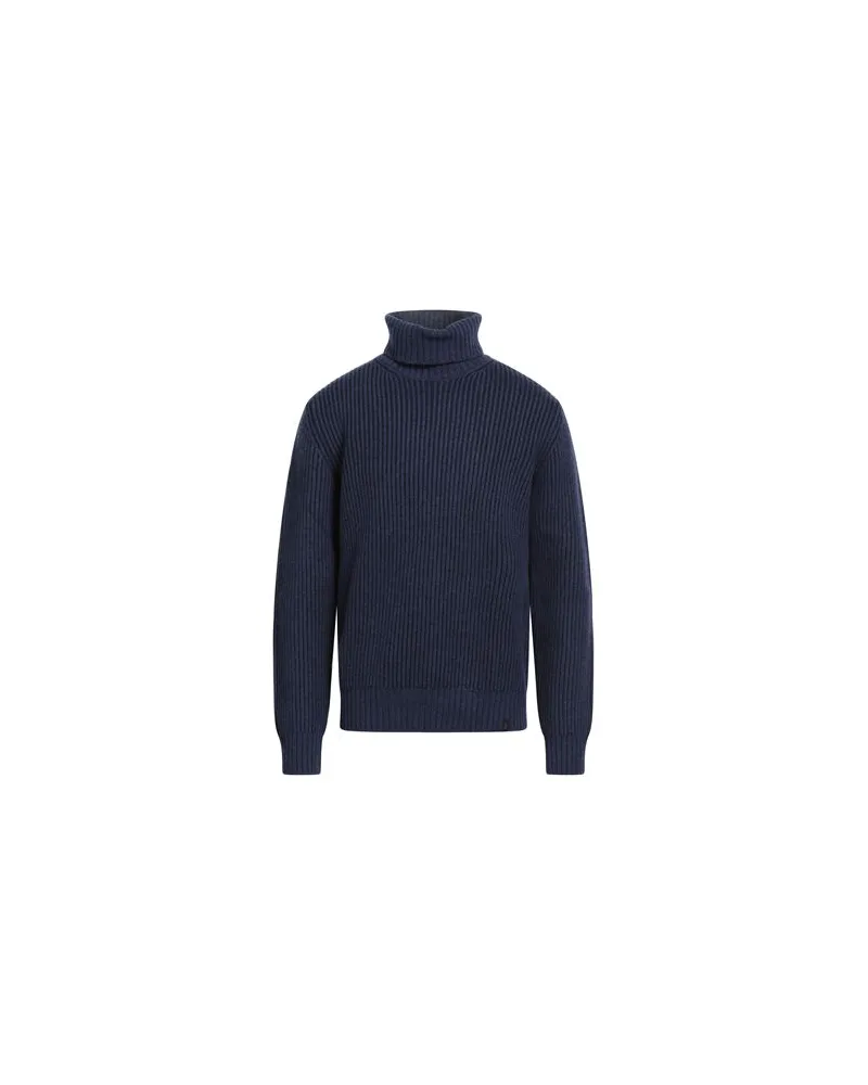 Fay STRICKWAREN - Rollkragenpulloverauf YOOX.COM Blau