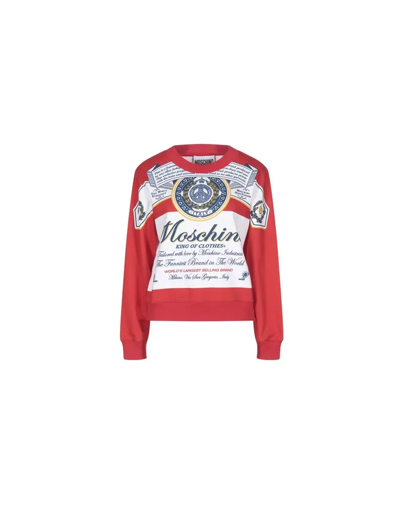 Moschino COUTURE - TOPS - Sweatshirtsauf YOOX.COM Rot