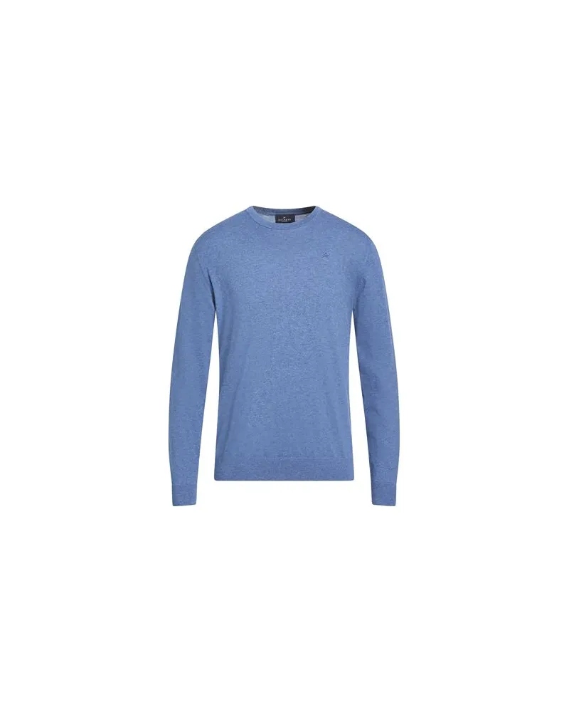 Hackett STRICKWAREN - Pulloverauf YOOX.COM Taubenblau