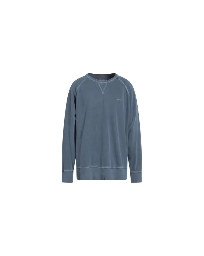 Gant TOPS - Sweatshirtsauf YOOX.COM Taubenblau