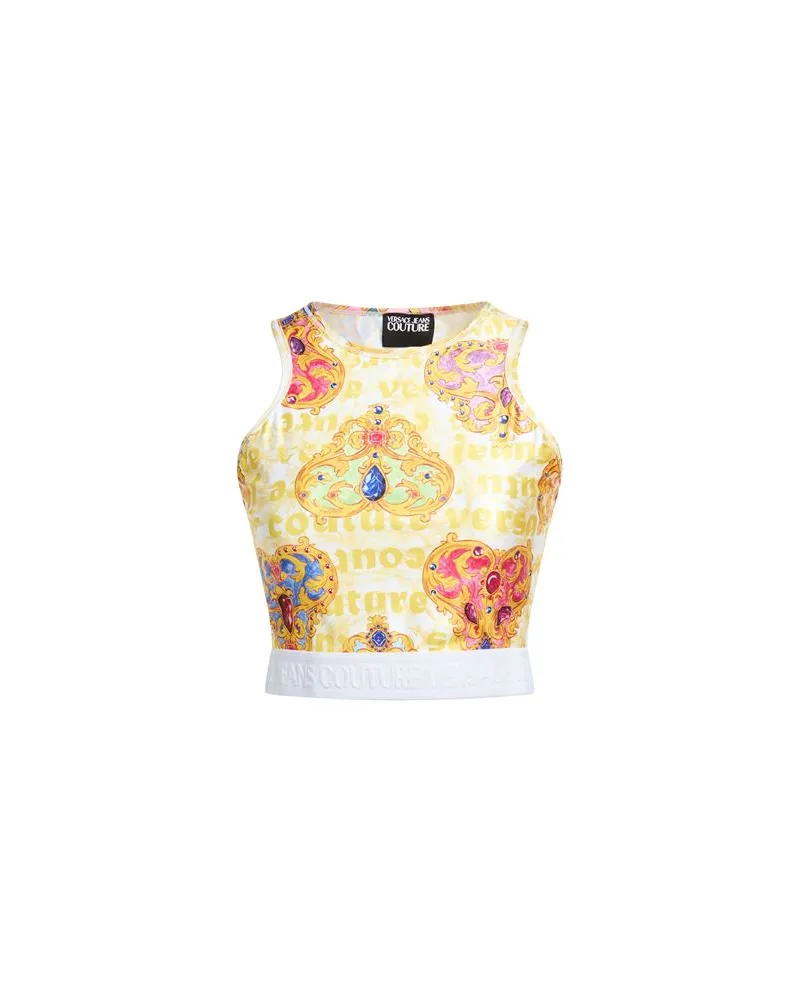 Versace Jeans TOPS - Topsauf YOOX.COM Gelb