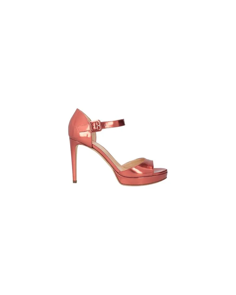 Sergio Rossi SCHUHE - Sandalenauf YOOX.COM Kupfer