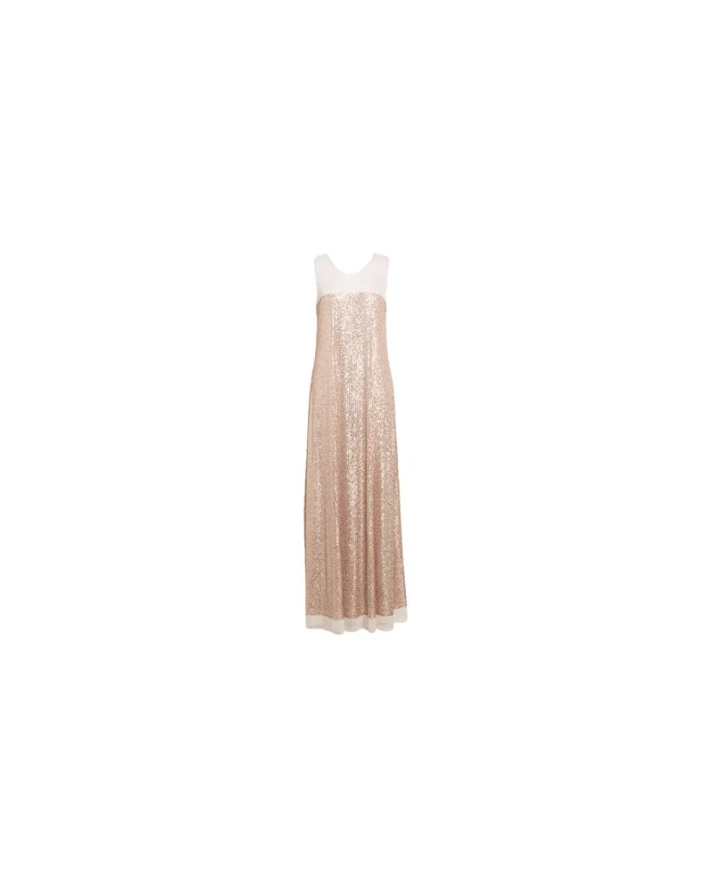 Norma Kamali KLEIDER - Maxi-Kleiderauf YOOX.COM Roségold