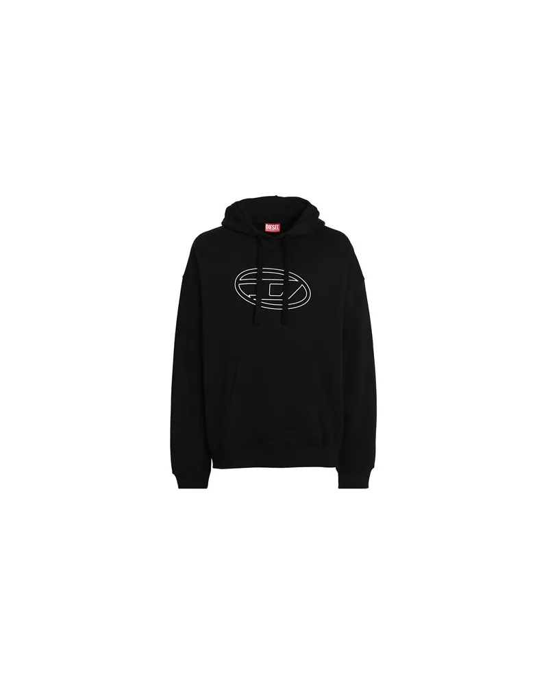Diesel S-UMMER-BIGOVAL  - TOPS - Sweatshirtsauf YOOX.COM Schwarz
