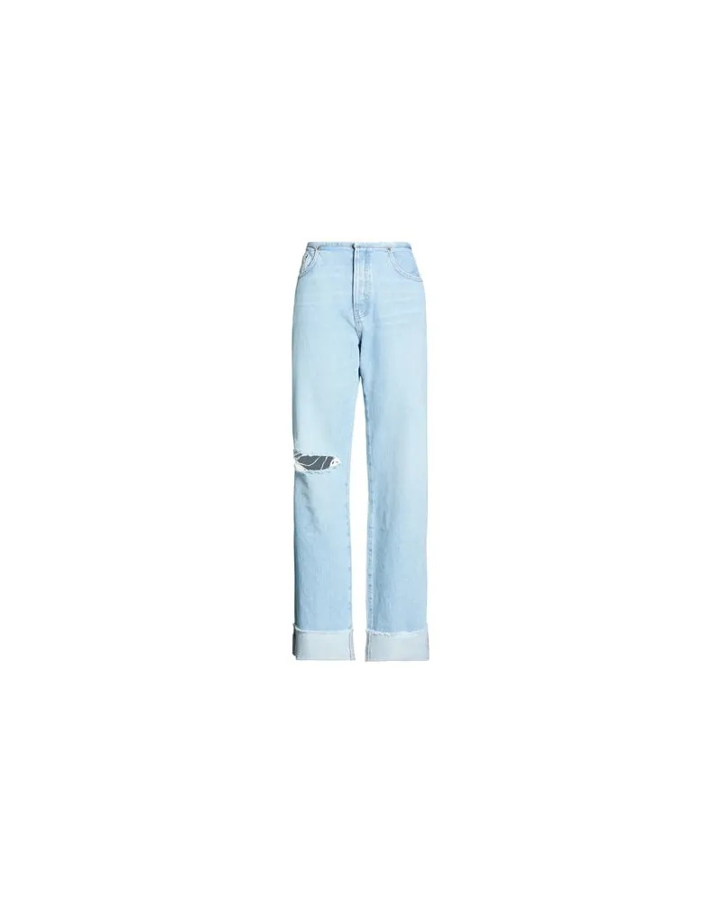 VICOLO HOSEN & RÖCKE - Jeanshosenauf YOOX.COM Blau