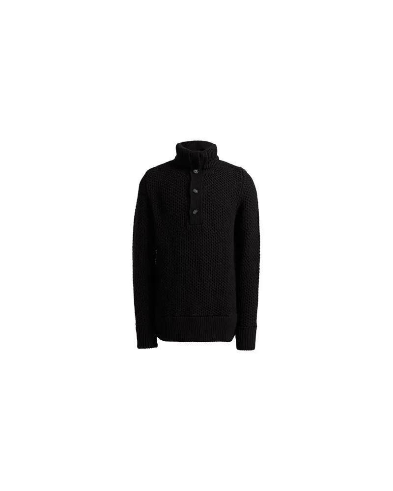 Paolo Pecora Milano STRICKWAREN - Rollkragenpulloverauf YOOX.COM Schwarz