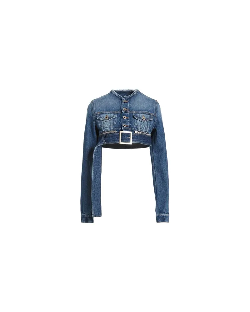Jean Paul Gaultier JACKEN & MÄNTEL - Jeansjacken/Mäntelauf YOOX.COM Blau