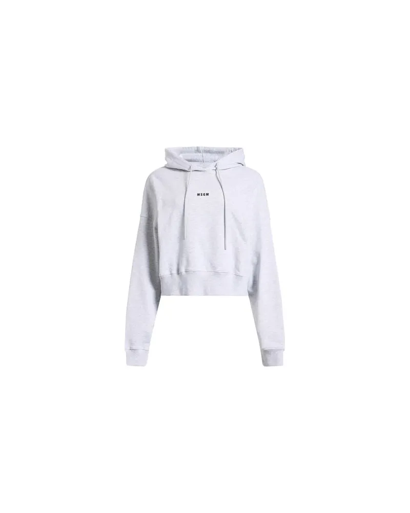 MSGM TOPS - Sweatshirtsauf YOOX.COM Hellgrau