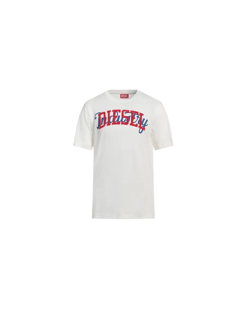 Diesel TOPS - T-shirtsauf YOOX.COM Weiß