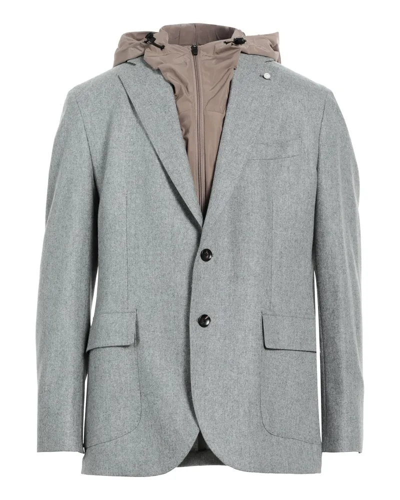 Luigi Bianchi Mantova Jacke & Anorak Grau