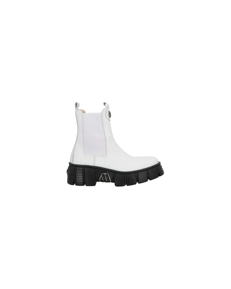 New Rock SCHUHE - Stiefelettenauf YOOX.COM Weiß