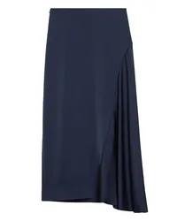 Max Mara Midi-Rock Blau