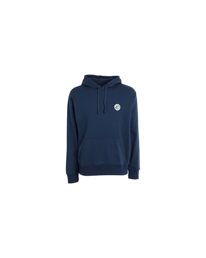 New Balance NB Hoops Essentials Fundamental Hoodie  - TOPS - Sweatshirtsauf YOOX.COM Marineblau