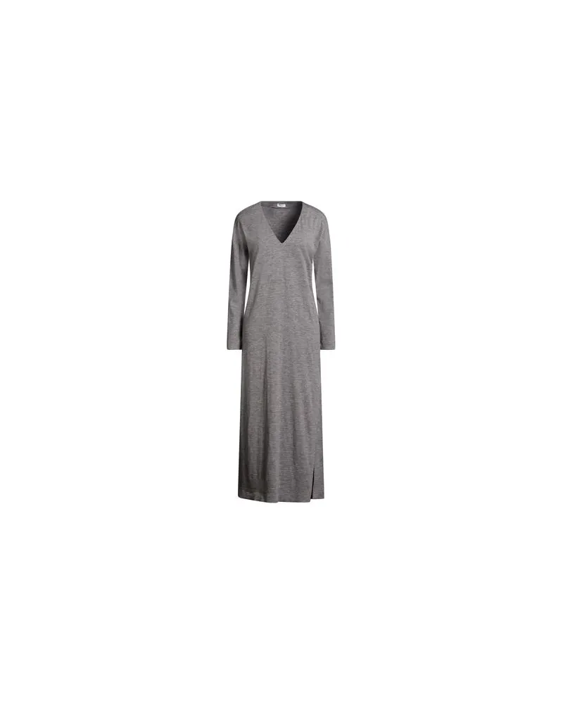 Brunello Cucinelli KLEIDER - Maxi-Kleiderauf YOOX.COM Grau