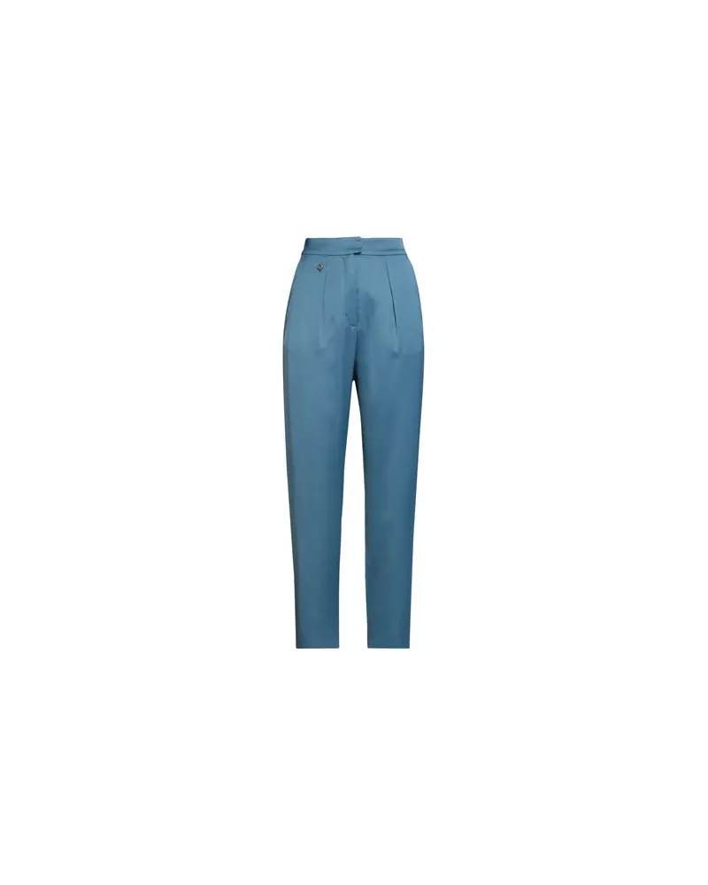AGNONA HOSEN & RÖCKE - Hosenauf YOOX.COM Taubenblau