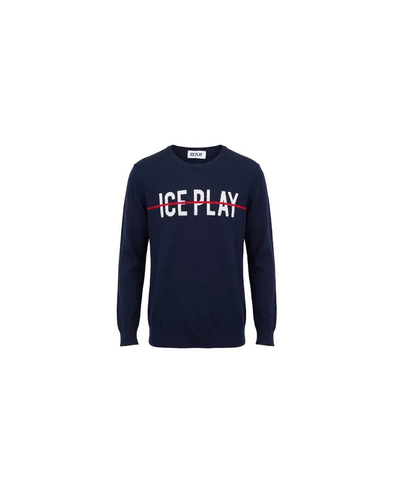 ICE PLAY STRICKWAREN - Pulloverauf YOOX.COM Marineblau
